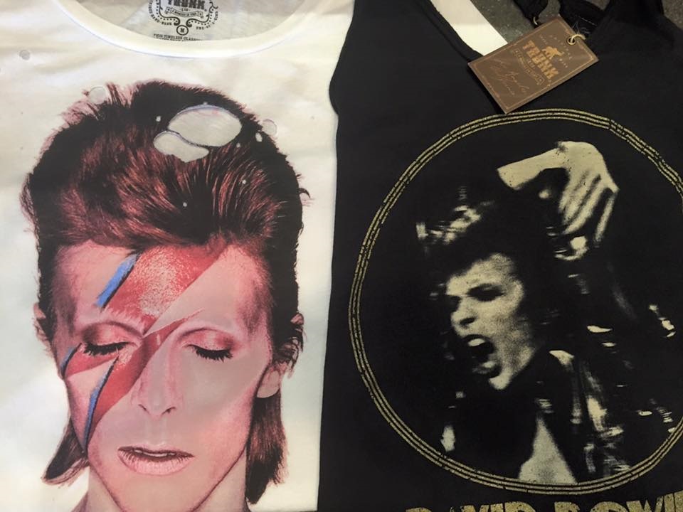 david bowie shirts